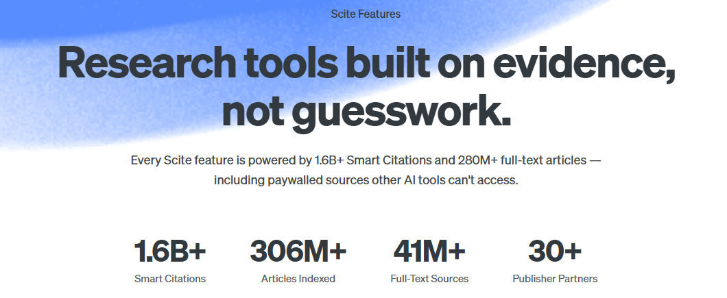 Scite Research Tools